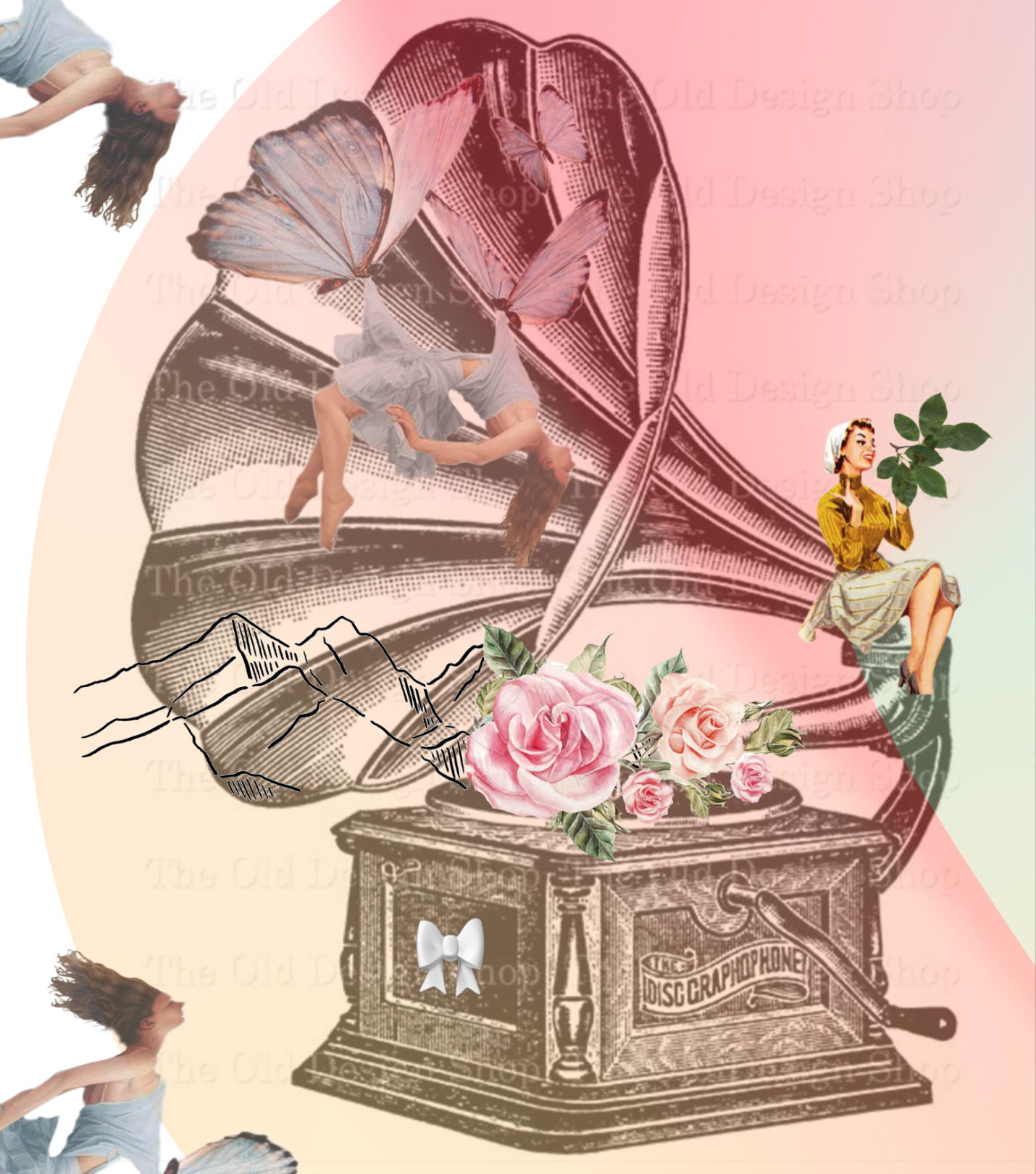 Karina Lerman. Collage digital